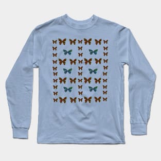 Butterfly Abstract Long Sleeve T-Shirt